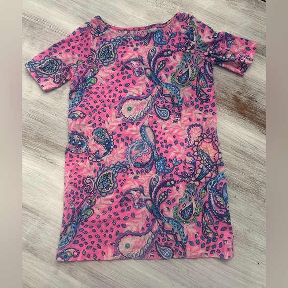 Girls Lilly Pulitzer Mini Dress Size Small 4/5 - Picture 1 of 4